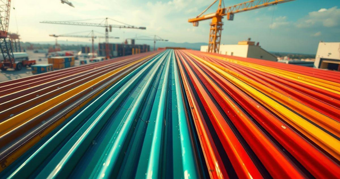 Telha Galvalume Pintada: Vantagens e Aplicações