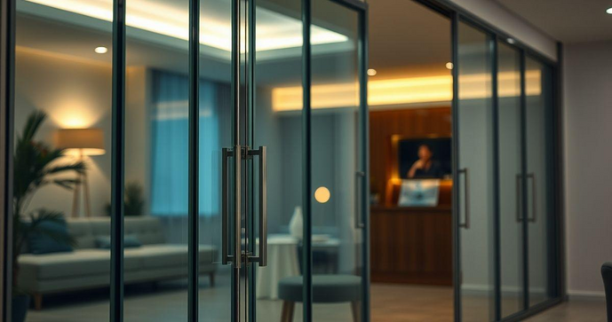 Porta de vidro de correr: vantagens, tipos e dicas de instalação