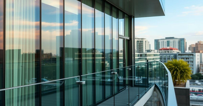 Fachada de vidro para varanda transforma seu espaço com elegância e modernidade Fachada de vidro para varanda transforma seu espaço com elegância e modernidade