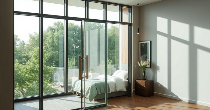 Como Escolher a Porta de Vidro Para Quarto Ideal para Seu Espaço Como Escolher a Porta de Vidro Para Quarto Ideal para Seu Espaço