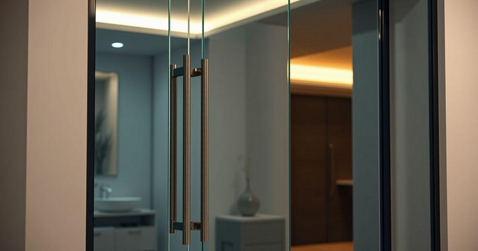 Como escolher a Porta de vidro temperado perfeita para sua casa Como escolher a Porta de vidro temperado perfeita para sua casa